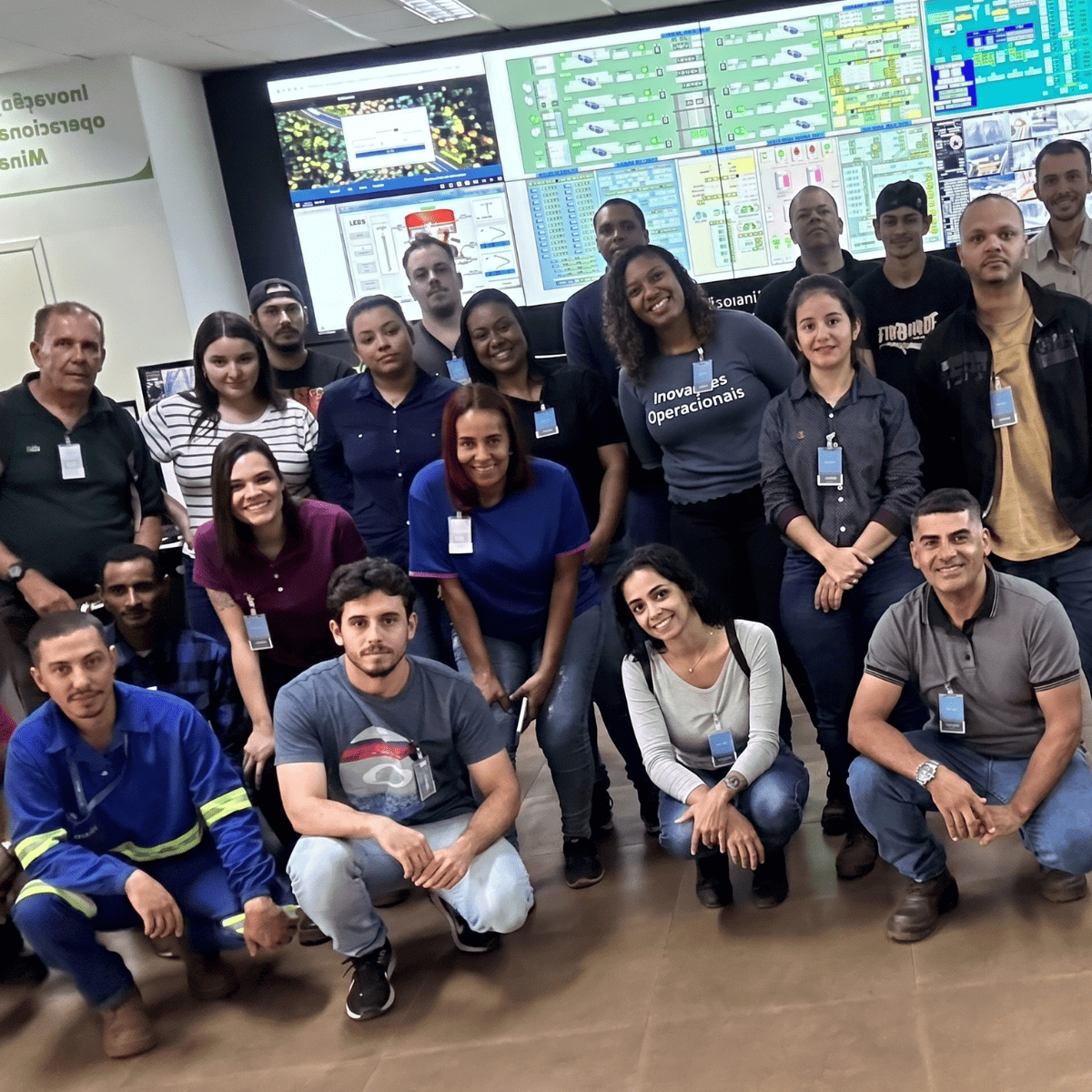 Aula presencial Técnico em Mineração Ricotec